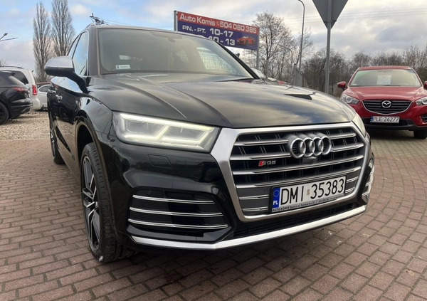 Audi SQ5 cena 159500 przebieg: 47000, rok produkcji 2017 z Kalisz Pomorski małe 562